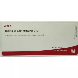 RETINA ET Choroïdes GL D 30 ampoules, 10X1 ml