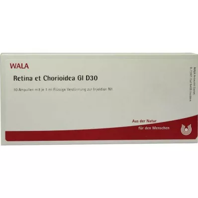 Rétine et chorioidea GL D 30 ampoules, 10X1 ml