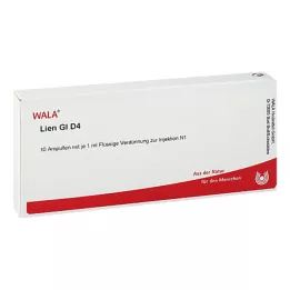 LIEN GL D 4 ampoules, 10X1 ml