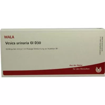 Vesica Urinaria GL D 30 ampoules, 10X1 ml