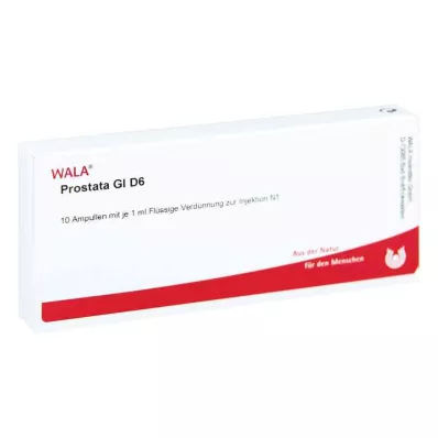 Ampoules Prostate Gl D6 (10x1 ml)