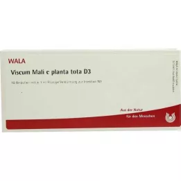 VISCUM MALI e planta tota D 3 ampoules, 10X1 ml