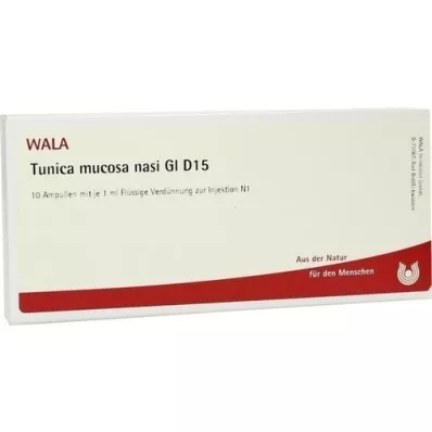 TUNICA muqueuse nasale GL D 15 ampoules, 10X1 ml