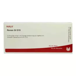 RENES GL D 15 ampoules, 10X1 ml