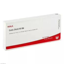CUTIS feti GL D 6 ampoules, 10X1 ml