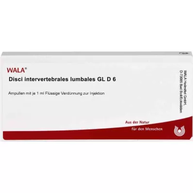 Disque interverti Lomb.Ampoules Gl D6 (10x1 ml)