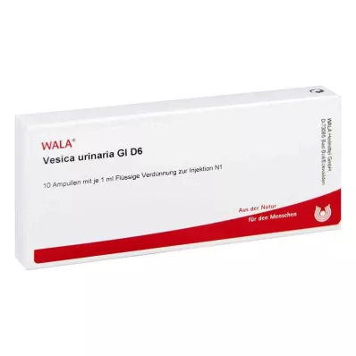 Ampoules Vesica Urinaria Gl D6 (10x1 ml)