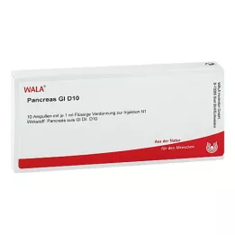 PANCREAS GL D 10 ampoules, 10X1 ml