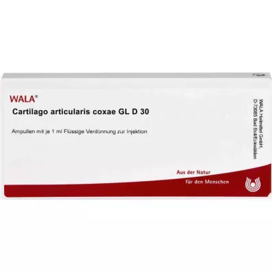 CARTILAGO articularis coxae GL D 30 ampoules, 10X1 ml