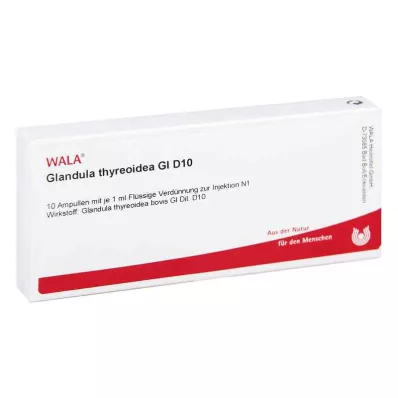 Ampoules Glandula Thyroidea Gl D10 (10x1 ml) Ampoules Glandula Thyroidea Gl D10 (10x1 ml)
