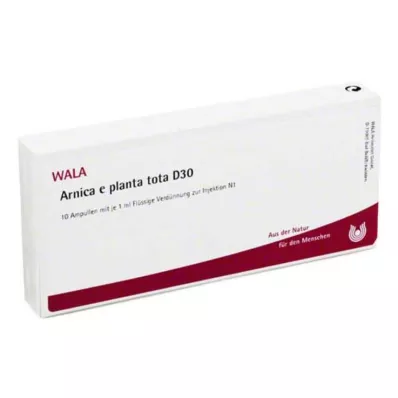 ARNICA E Planta tota D 30 ampoules, 10X1 ml