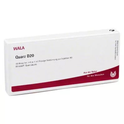 QUARZ D 20 ampoules, 10X1 ml