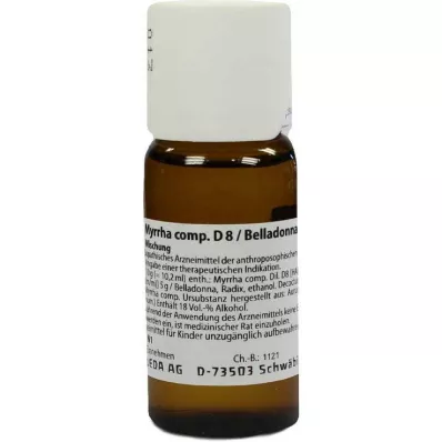 MYRRHA Mélange comp.D 8/Belladonna Radix D 10 aa, 50 ml MYRRHA Mélange comp.D 8/Belladonna Radix D 10 aa, 50 ml