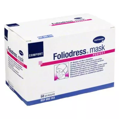 Masque Foliodress Comfort Perfect Green OP-masques, 50 pc Masque Foliodress Comfort Perfect Green OP-masques, 50 pc