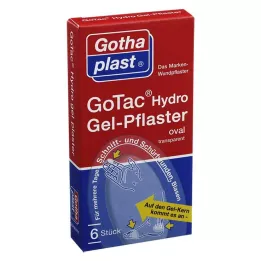 GOTAC Film pour plaie avec coussinet de gel, 6 pces