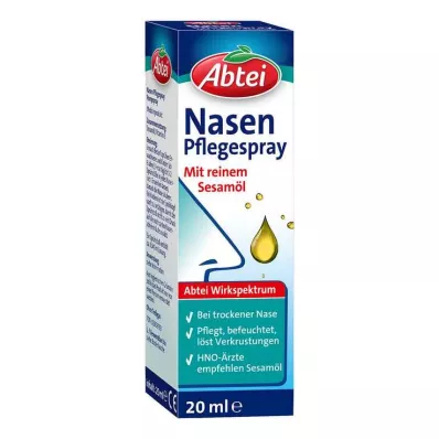Spray nasal à lhuile de soin nasal Abbey, 20 ml