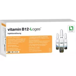 VITAMIN B12-LOGES Solution injectable ampoules, 50X2 ml