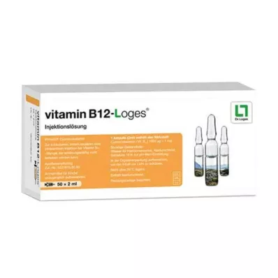 VITAMIN B12-LOGES Solution injectable ampoules, 50X2 ml