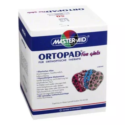 ORTOPAD for girls regular Pansement occlusif pour les yeux, 50 pces