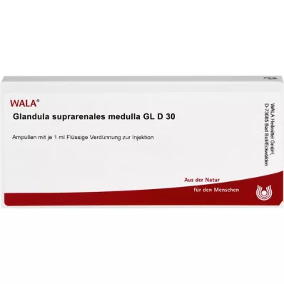 GLANDULA SUPRARENALES Medulla GL D 30 ampoules, 10X1 ml