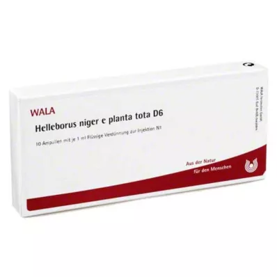 Helleborus Niger E Planta Tota D 6 ampoules, 10x1 ml