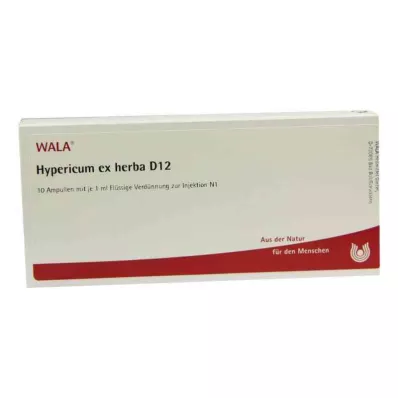 HYPERICUM EX Herba D 12 ampoules, 10X1 ml