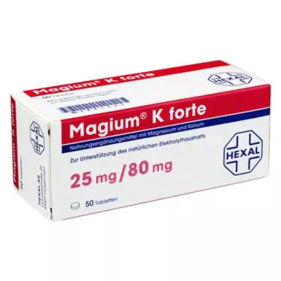 MAGIUM Comprimés K forte, 50 pc