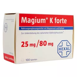 MAGIUM Comprimés K forte, 100 pc