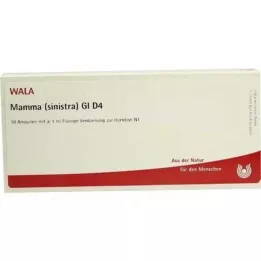 MAMMA SINISTRA GL D 4 ampoules, 10X1 ml