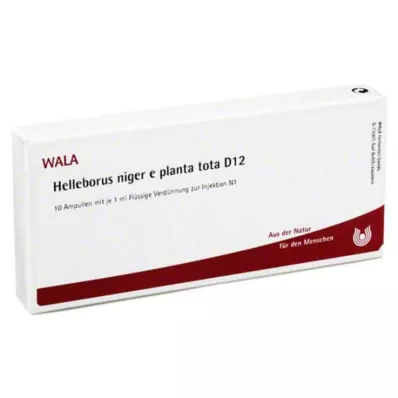 Helleborus Niger E Planta Tota D 12 ampoules, 10x1 ml