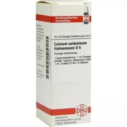 CALCIUM CARBONICUM Hahnemanni D 6 Dilution, 20 ml