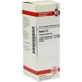 SEPIA D 6 Dilution, 20 ml