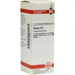 SILICEA D 6 Dilution, 20 ml
