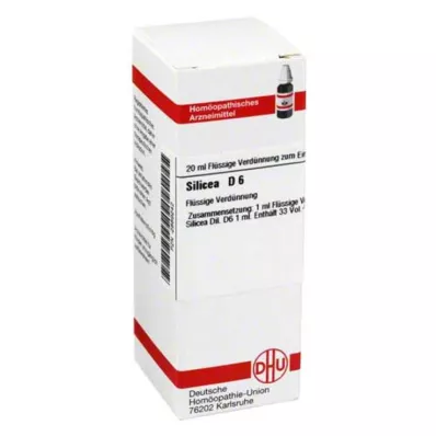 DHU Silicea D 6 Dilution, 20 ml DHU Silicea D 6 Dilution, 20 ml