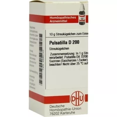 PULSATILLA D 200 globules, 10 g