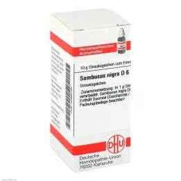 SAMBUCUS NIGRA Globules D 6, 10 g