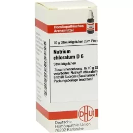 NATRIUM CHLORATUM Globules D 6, 10 g