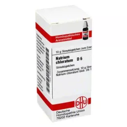 NATRIUM CHLORATUM Globules D 6, 10 g