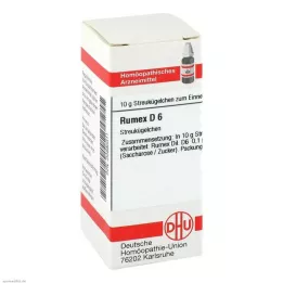 RUMEX Globules D 6, 10 g