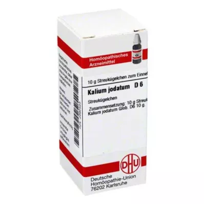 KALIUM JODATUM Globules D 6, 10 g