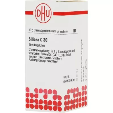 SILICEA C 30 globules, 10 g