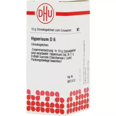 HYPERICUM Globules D 6, 10 g