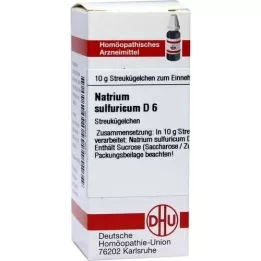 NATRIUM SULFURICUM Globules D 6, 10 g