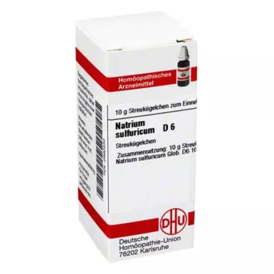 DHU Natrum sulfuricum D 6 globules, 10 g DHU Natrum sulfuricum D 6 globules, 10 g