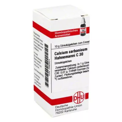 CALCIUM CARBONICUM Globules Hahnemanni C 30, 10 g CALCIUM CARBONICUM Globules Hahnemanni C 30, 10 g
