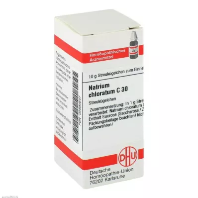 NATRIUM CHLORATUM C 30 globules, 10 g NATRIUM CHLORATUM C 30 globules, 10 g