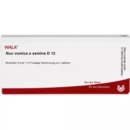 NUX VOMICA E semine D 12 ampoules, 10X1 ml