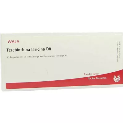 TEREBINTHINA LARICINA D 8 ampoules, 10X1 ml TEREBINTHINA LARICINA D 8 ampoules, 10X1 ml