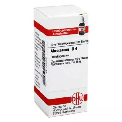 ABROTANUM Globules D 4, 10 g