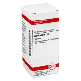 ABROTANUM D 6 comprimés, 80 pc
